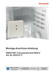 Honeywell IDENT-KEY 3 Montage, Anschluss, Anleitung