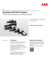 Abb Sensyflow FMT700-P Compact Handbuch