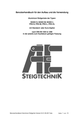 AC Steigtechnik BASIC-M Benutzerhandbuch