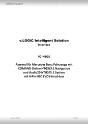 Caraudio-Systems V7-NTG5 Handbuch