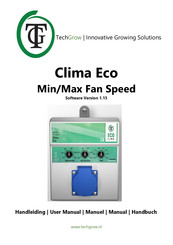TechGrow Clima Control Eco Handbuch