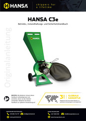 Hansa C3e Betriebs-, Instandhaltungs- Und Sicherheitshandbuch