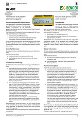 Bender RC48C Handbuch