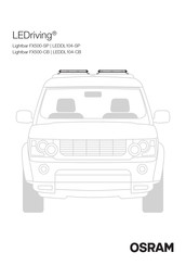 Osram LEDriving Lightbar FX500-SP Montageanleitung