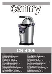 Camry CR 4006 Bedienungsanweisung