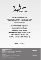 Jata electro CF1055 Bedienungsanleitung