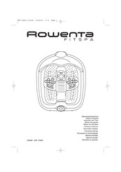 ROWENTA FITSPA FS042 Gebrauchsanweisung
