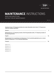 Bitzer 2DES-3.F1Y Wartungsanleitung