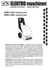 Elektro Maschinen HDEm 962 Bedienungsanleitung