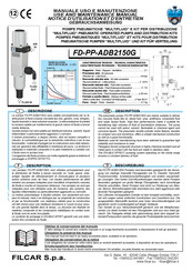 FILCAR FD-PP-ADB2150G Gebrauchsanweisung