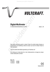 VOLTCRAFT VC280 Bedienungsanleitung