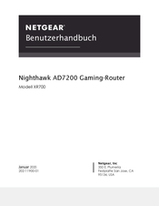 NETGEAR Nighthawk AD7200 Gaming-Router Benutzerhandbuch