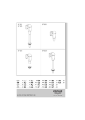 Grohe 37 024 Montageanleitung