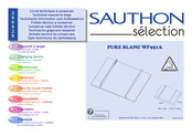 Sauthon Selection PURE BLANC WF951A Montageanleitung