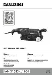 Parkside PBS 900 C3 Originalbetriebsanleitung
