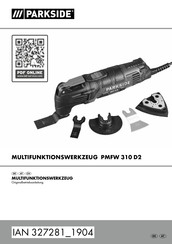 Parkside PMFW 310 D2 Originalbetriebsanleitung