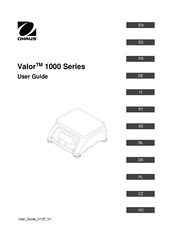 Valor 1000 Serie Benutzerhandbuch