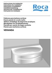Roca VERANDA Installationsanleitung
