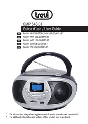 Trevi CMP 548 BT Bedienungsanleitung