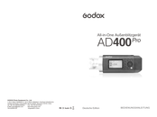 Godox AD400Pro Bedienungsanleitung