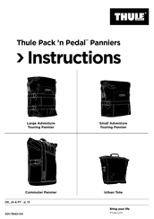 Thule Commuter Pannier Handbuch