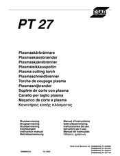 ESAB PT-27 Betriebsanweisung