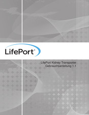 Organ recovery systems LifePort Kidney Transporter  LKT101P Gebrauchsanleitung