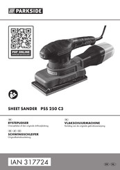Parkside PSS 250 C3 Originalbetriebsanleitung