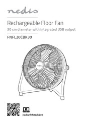 nedis FNFL20CBK30 Kurzanleitung