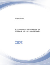 IBM 9223-42H Bedienungsanleitung