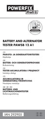 Powerfix Profi PAWSB 12 A1 Bedienungsanleitung
