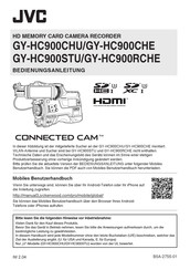 JVC GY-HC900RCHE Bedienungsanleitung