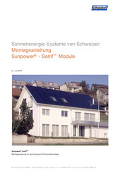 Schweizer Sunpower Solrif Montageanleitung