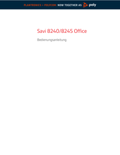 Savi 8240 Office Bedienungsanleitung