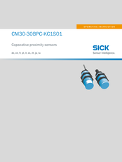 SICK CM30-30BPC-KC1S01 Bedienungsanleitung