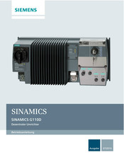 Siemens SINAMICS G110D Betriebsanleitung