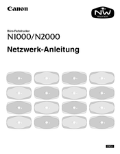 Canon N1000 Netzwerkanleitung
