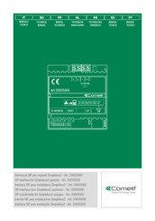 Comelit 20005000 Technisches Handbuch