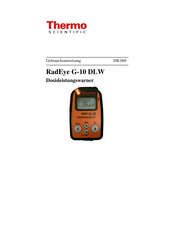 Thermo Scientific RadEye G-10 DLW Gebrauchsanweisung