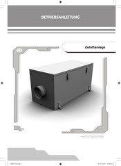 Vents VPA series Betriebsanleitung