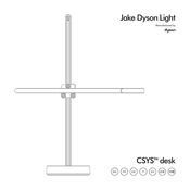 Dyson Jake Dyson Light CSYS desk Bedienungsanleitung