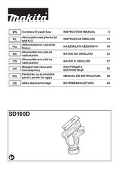 Makita SD100D Betriebsanleitung