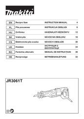 Makita JR3061T Betriebsanleitung