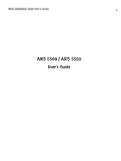 Axis Communications AXIS 5550 Handbuch