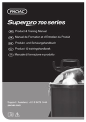 Pacvac Superpro 700 Produkt- Und Schulungshandbuch