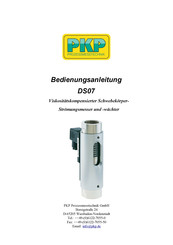 PKP DS07.S Serie Bedienungsanleitung