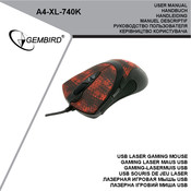 Gembird A4-XL-740K Handbuch