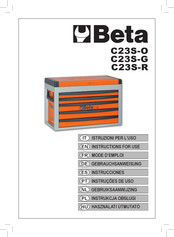 Beta C23S-O Gebrauchsanweisung