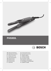 Bosch PHS959 series Gebrauchsanleitung