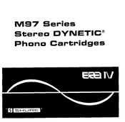 Shure ERA IV M97HE Bedienungsanleitung